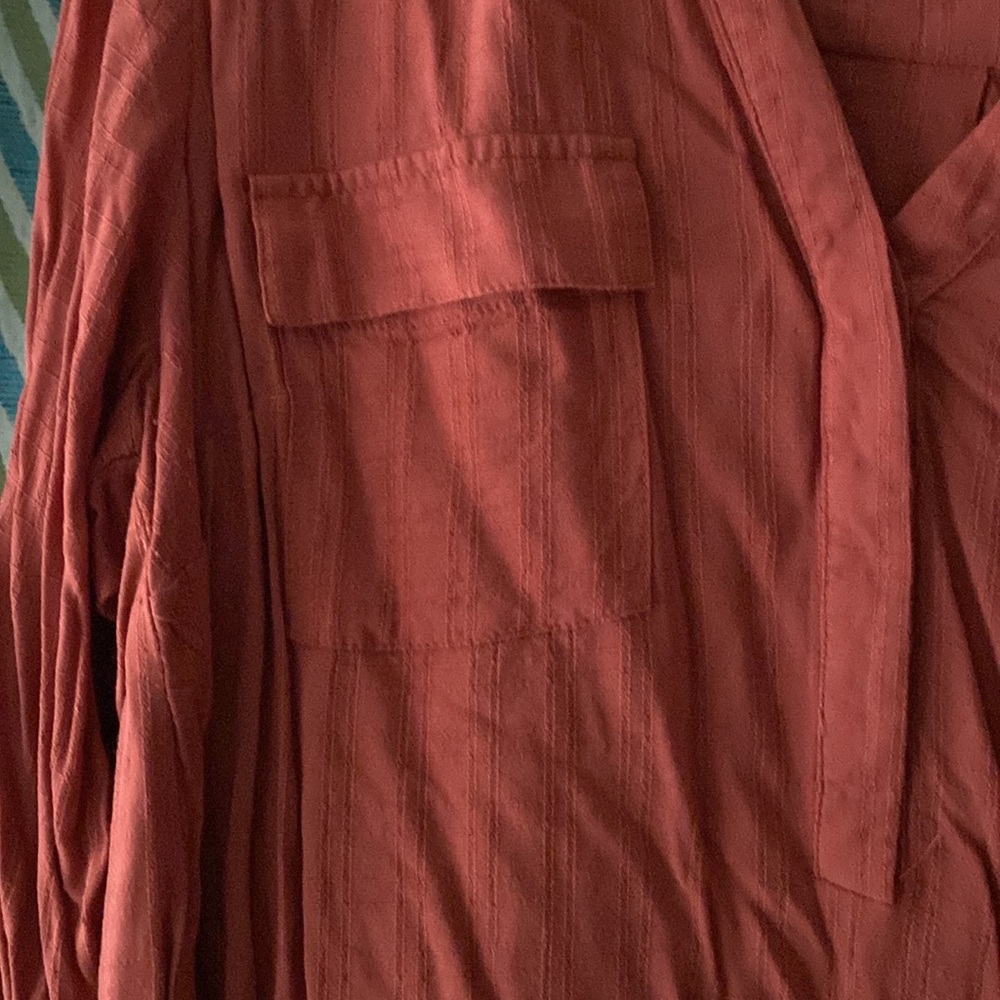 Torrid Rust Blouse - Picture 3 of 5